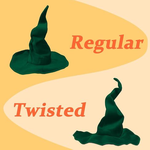 Witch Hat Adult, Ruched Witches Hat for Women, Velvet Wizard Hats for Halloween Party Cosplay Costume Accessory in Saudi Arabia