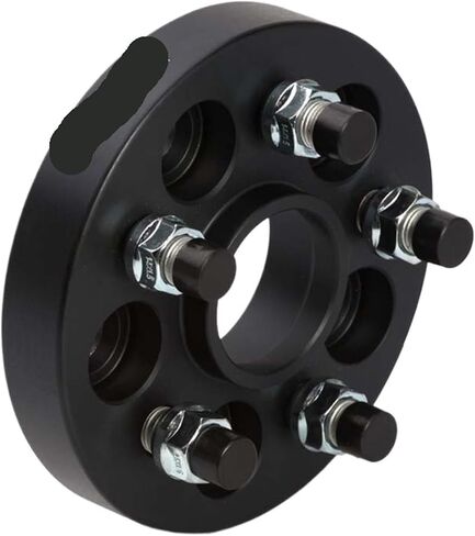2Pieces 15/20/25/30/35mm PCD 4x100 ID=OD=54.1mm Wheel Spacer Adapter Compatible For Suzuki Alto/Swift/Alivio/Every/Ciaz/Spacia M12XP1.25(2PCS 20mm black) in Saudi Arabia