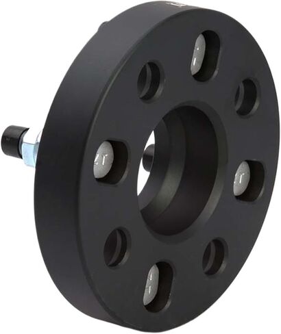 2Pieces 15/20/25/30/35mm PCD 4x100 ID=OD=54.1mm Wheel Spacer Adapter Compatible For Suzuki Alto/Swift/Alivio/Every/Ciaz/Spacia M12XP1.25(2PCS 20mm black) in Saudi Arabia