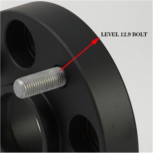 2Pieces 15/20/25/30/35mm PCD 4x100 ID=OD=54.1mm Wheel Spacer Adapter Compatible For Suzuki Alto/Swift/Alivio/Every/Ciaz/Spacia M12XP1.25(2PCS 20mm black) in Saudi Arabia