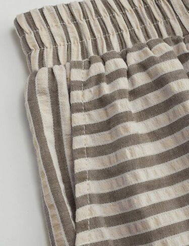 Yeokou Women's Wide Leg Pants Cotton Cotton Mid Rise Rise Disual Long Palazzo بنطلون مع جيوب in Kuwait