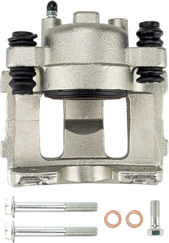 Torchbeam 2 قطعة للسائق الخلفي وفرجار الفرامل الجانبية للركاب لسيارة Volkswagen Audi لـ 1998-2000 Beetle، 1999-2002 Cabrio، 2000 Jetta 2.0L، 2000 Jetta 1.9TL، مجموعة فرجار الفرامل القرصية # 192570+192571 in Kuwait