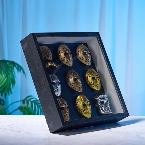 2025 Iconic Jason Voorhees Movie Mask Collection - 9 Variations, Display Size 30CM/12.6in, for Horror Fans and Collectors in Saudi Arabia
