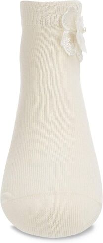 MeMoi Dual Flower Girls Cotton Blend Anklet Sock in Saudi Arabia