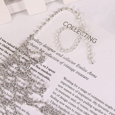 Tooluck Crown Rhinestone Ankle Chain Ladies Beach Wedding Foot Jewelry Party Accessories for Women and Girls in Saudi Arabia