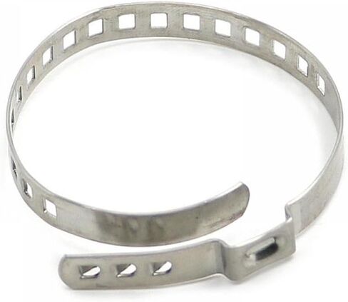 10PCS Universal Adjustable Drive Shaft CV Boot Clamp Kit For Axle CV Joint Boot Crimp Stainless Steel Compatible With Various Vehicles in Kuwait