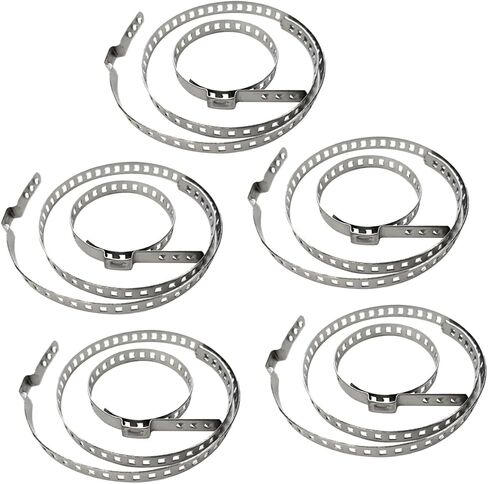Partsflow 10pcs Universal Axle Axle Cv Coint Boot Chip Clamps Barge & Small Kits in Saudi Arabia
