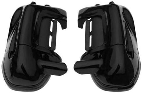 TCMT Lower Vented Leg Fairings + 6.5 "PODS SPEALER BODS يناسب Harley Road Road Road Glide Glide Electra Glide Ultra-Classic 1983-2013 in Kuwait