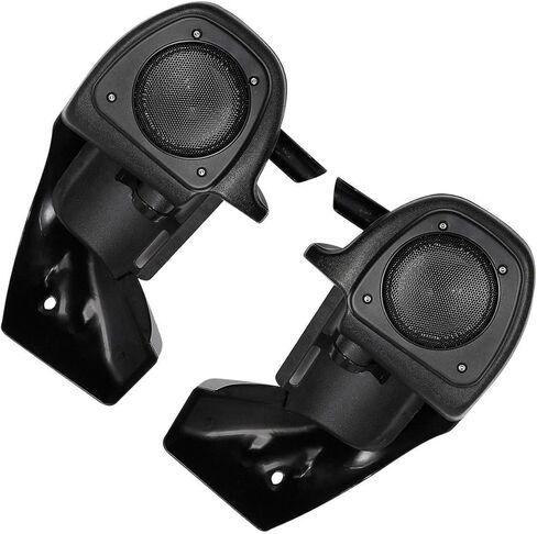 TCMT Lower Vented Leg Fairings + 6.5" Speaker Box Pods Fits For Harley Road King Road Glide Street Glide Electra Glide Ultra-Classic 1983-2013 in Kuwait