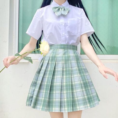 طراز كلية المرأة JK Plaid Plaid Skirt School Affer in Saudi Arabia