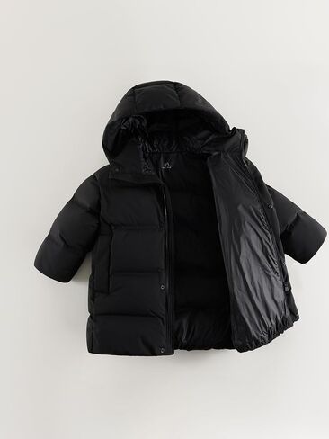 marc & janie Boys Ultralight Seamless Hooded Long Down Coat Full Zip Warm Jacket Outerwear 241566 in Saudi Arabia