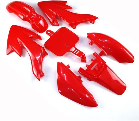 TC-Motor Black Body Work Plastic Fender Fairing Kit For Honda XR50 CRF50 Chinese 50cc 90cc 110cc 125cc 140cc 150cc 160cc Dirt Pit Bike in Saudi Arabia