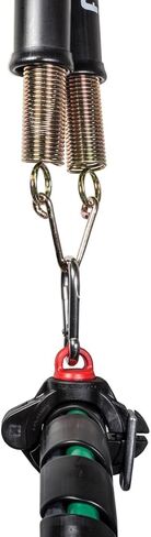 Tectran 3-In-1 AirPower Line TEC-360® Clamp | 360° Swivel | Stainless Steel Clip | Black | Tectran 9890ST360 in Saudi Arabia