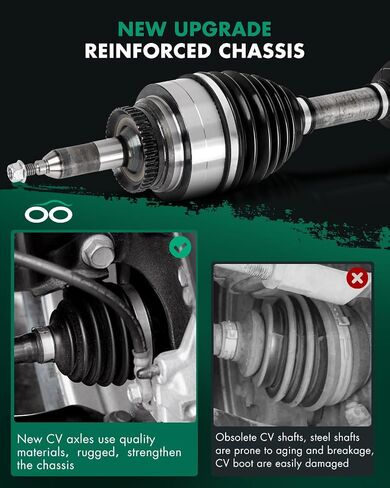 Scitoo Complete Front CV Axle Half Roass for 66-2379 NCV11059 for Ford for Expedition 2019-2022 ، for Ford for F-150 2015-2020 ، for Lincoln Navigator 2018-2022 in Saudi Arabia