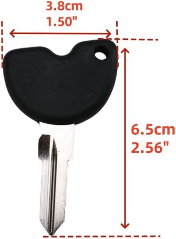 دراجة نارية مفتاح الإشعال غير المتقدم لـ Piaggio 3Vte Fly 125 200 250 300 GTV LXV150 GTV250 GTS GTS300 GTS250 (Black) in Saudi Arabia