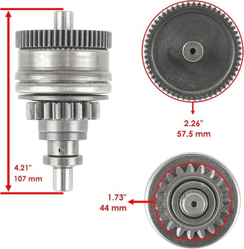 بداية Caltric و Drive Bendix متوافقة مع Arctic Cat Tiger Shark 640 770 900 TS640 TS770 TS770L TS770R 639CC 768CC Tigershark 1998-1999 Jetski in Kuwait