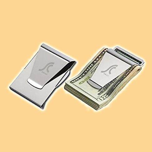 Ontel Slim Card Clip Double-sided Money Clip - 2 Clips in Saudi Arabia