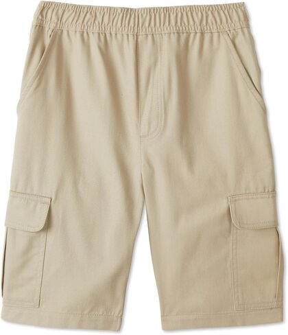French Toast Boys' Pull-on Twill Cargo Shorts in Saudi Arabia