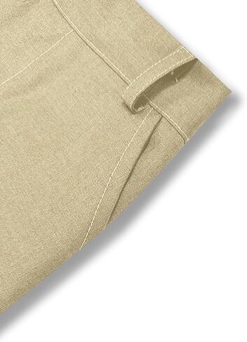Unisex Boy's Uniform Chino Khaki Shorts Stretch Flat Front Dress Shorts Youth Golf Short Pants Pockets School Clothes in Saudi Arabia