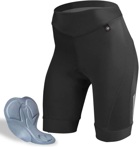| Women's Elite Padded Cycling Shorts | Premium Long Distance Biking Short | Made in USA in Kuwait