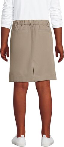 Lands' End School Uniform Girls Active Chino Skort Top of The Knee in Saudi Arabia