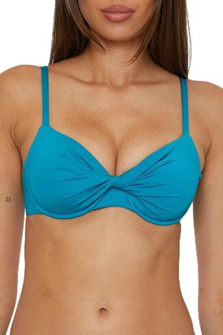 Trina Turk Women's Standard Monaco Underwire Bikini Top, Adjustable, Tie Back, Swimwear Separates in Saudi Arabia