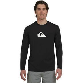 Quiksilver Men's Swime Fit Pitct Upf 50 Long Suce Sun Tee Rash Guard Shirt (S-XXL) in Kuwait