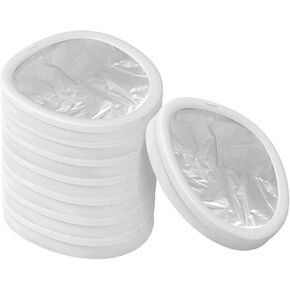 TOWNEW T3 Slim Official Refill Rings for Smart Kitchen Trash Can | Durable Garbage Bags Electric Trash Can - Pack of 6 Refill Rings - Up to 120 Trash Bags (6 Months Supply) in Kuwait