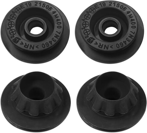 4PCS Car Radiator Mount Bushing, Automotive Radiator Parts, Rubber Radiator Bracket, Car Accessories Fit for Altima Murano Pathfinder Quest Rogue, Replaces OEM#21507-4M400 21506-4M400 in Saudi Arabia