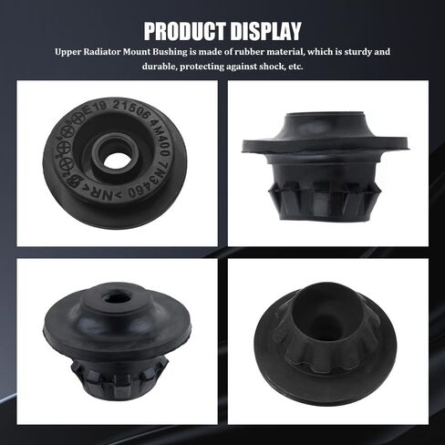 4PCS Car Radiator Mount Bushing, Automotive Radiator Parts, Rubber Radiator Bracket, Car Accessories Fit for Altima Murano Pathfinder Quest Rogue, Replaces OEM#21507-4M400 21506-4M400 in Saudi Arabia