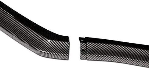 EPARTS 3 Pieces Front Bumper Lip Spoiler Splitter Side Body Kit Trim Protection Compatible with 2015-2021 Subaru WRX STI Sedan, 2016 2017 2018 2019 2020 (Painted Black) in Saudi Arabia