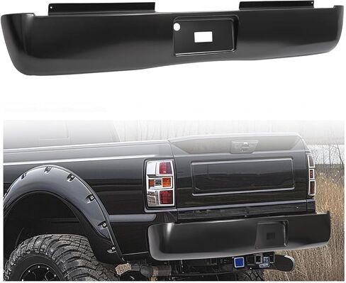 Kuafu الخلفي لفة لفة المقلاة متوافقة مع 2008-2016 Ford F250 F350 F-250 F-350 Super Duty Truck Steel electrophoresis Black in Kuwait