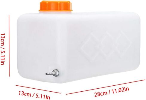 Wilove Fuel Tank 5.5L زيت البنزين السائل الديزل الديزلولين تخزين البلاستيك تخزين خزان الماء خزان القارب شاحنة سخان الهواء وسخان الهواء (5.5L/1.45 جالون) in Saudi Arabia