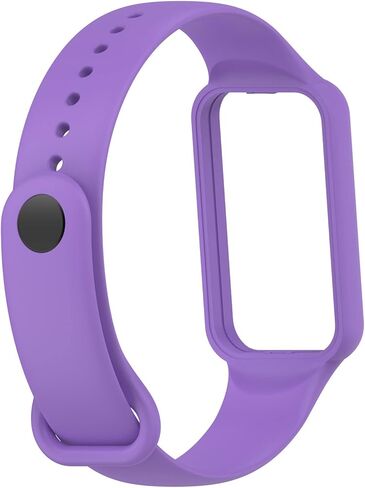 متوافق مع أحزمة Amazfit Band 7 البديلة، وأساور معصم من السيليكون الناعم، وحزام معصم رياضي قابل للتعديل للنساء والرجال in Kuwait