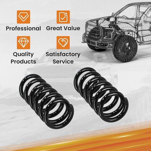 Maxpeedingrods 3 "مجموعة خفض الربيع لفائف الأمامية ل Chevy Silverado/GMC Sierra 1500 1999-2007 (V8 فقط) مجموعة لفائف إسقاط in Saudi Arabia