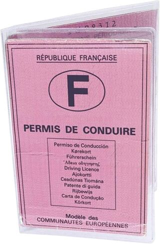 Color Pop 550033 حالة تخزين لرخصة القيادة في PVC ، شفافة in Saudi Arabia