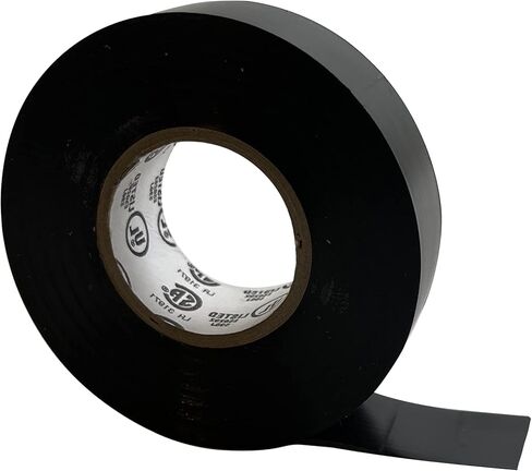 Sherco -Auto Metra Black PVC electrical electrical tape 3/4 "× 66 ft - 10 Roll Sleeve in Kuwait