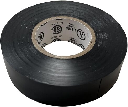 Sherco -Auto Metra Black PVC electrical electrical tape 3/4 "× 66 ft - 10 Roll Sleeve in Kuwait