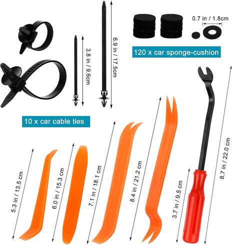 1365Pcs Car Push Retainer Clips Body Clips Plastic Fasteners Kit Fender Rivet Clips 44 Most Popular Sizes Nylon Auto Push Pin Rivets Set for Toyota GM Ford Honda Acura Chrysler,Blue in Saudi Arabia