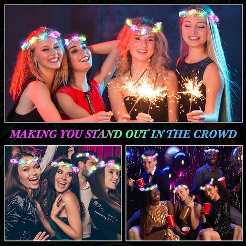yunsailing 64 pcs light Up Flower LED LED GLOW BALD -ORDEPEES FORMED FORMER FORMAR in Saudi Arabia
