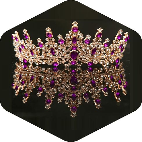 Tiaras Crowns for Women, Crystal Princess Tiaras Rhinestone Queen Headband Wedding Bridal Hair Accessories For Birthday Prom Pageant Party (A6) in Saudi Arabia