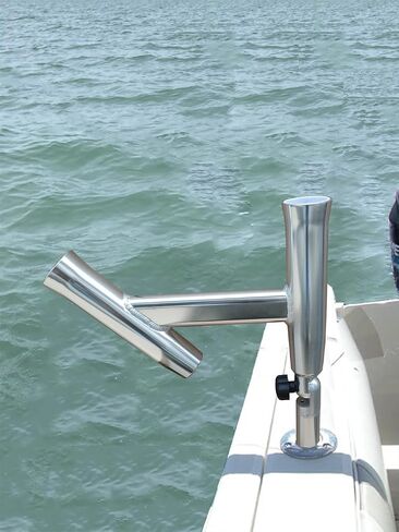 Brocraft Aluminum Rod Rigger / Boat Trolling Rod Holder /Fishing Rod Spreader Outrigger in Saudi Arabia