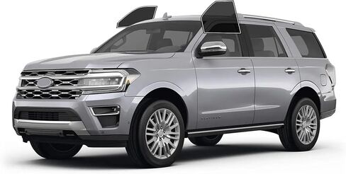 DIY Car Window Tinting Kit - Customize Shade: 5%, 10%, 20%, 35%, 50%, 70%, for All Sides & Back Windows - Pre-Cut colorants for UV Blocking and Blast Protection in Kuwait