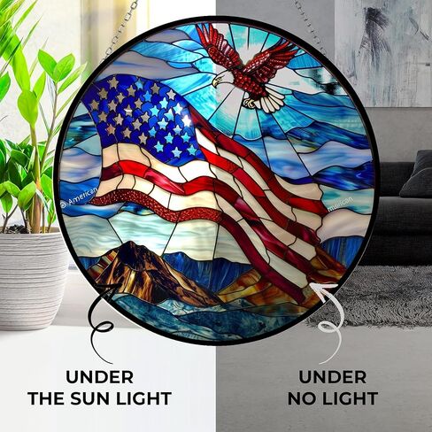 Irish Cross Stained Glass Sun Catcher, Wall Hanging Colored Decor Room Indoor Window Decor, Halloween, Christmas Hanging Ornament Mother Day in Kuwait