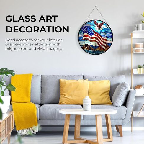 Irish Cross Stained Glass Sun Catcher, Wall Hanging Colored Decor Room Indoor Window Decor, Halloween, Christmas Hanging Ornament Mother Day in Kuwait