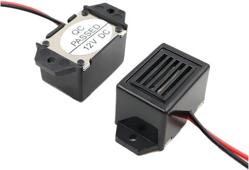 1PCS إنذار الجرس 2315 DC 3V 6V 9V 12V 24V 90DB الجرس الإلكتروني الإنذار الإلكترونية عالي الاهتزاز خط الصوت الطول 10 سم (اللون: 2315 9V) in Saudi Arabia