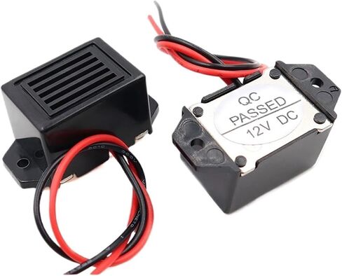 1PCS إنذار الجرس 2315 DC 3V 6V 9V 12V 24V 90DB الجرس الإلكتروني الإنذار الإلكترونية عالي الاهتزاز خط الصوت الطول 10 سم (اللون: 2315 9V) in Saudi Arabia