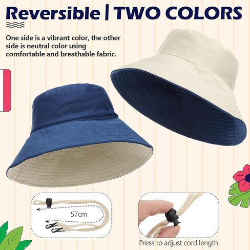 24 Pcs Bucket Hat Bulk for Women Solid Color Summer Bucket Hats Unisex Packable Sun Hat Bulk UPF 50+ UV Protection Hat Wide Brim Bucket Sun Hat Set for Holiday Hiking Garden Beach in Kuwait