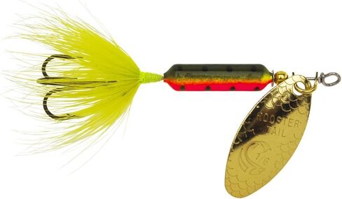 Yakima Bait Wordens Original Rooster Tail Spinner Lure, Yellow, 1/2-Ounce in Saudi Arabia