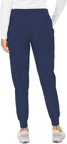 Med Couture Scrub Jogger Pants for Women, Seamed Bottoms with 4 Spacious Pockets MC8721, L, Cinnamon in Saudi Arabia
